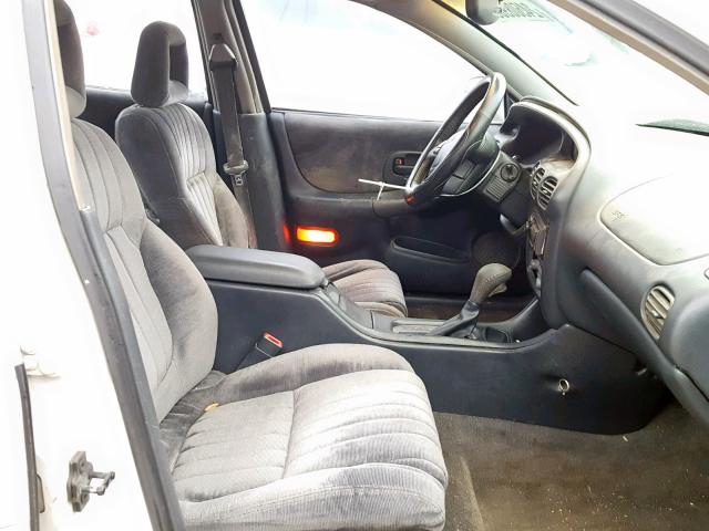 1G2WP52K5XF349622 - 1999 PONTIAC GRAND PRIX WHITE photo 5