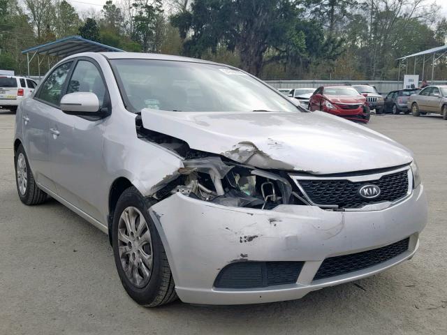 KNAFU4A20C5636640 - 2012 KIA FORTE EX SILVER photo 1