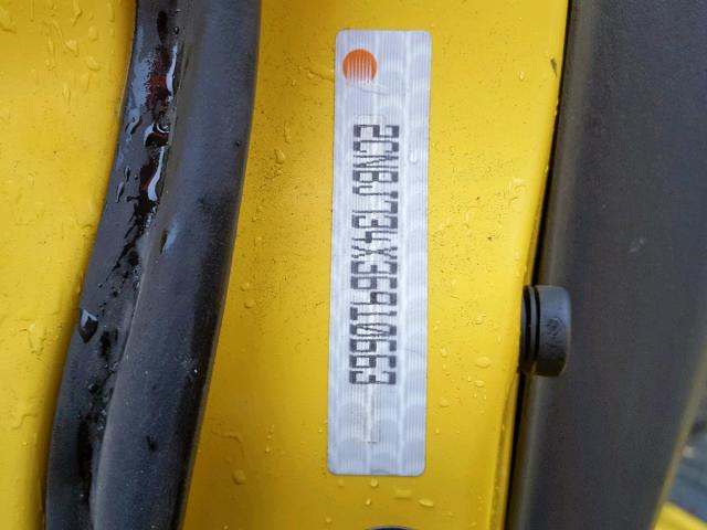 2CNBJ734X36910663 - 2003 CHEVROLET TRACKER ZR YELLOW photo 10