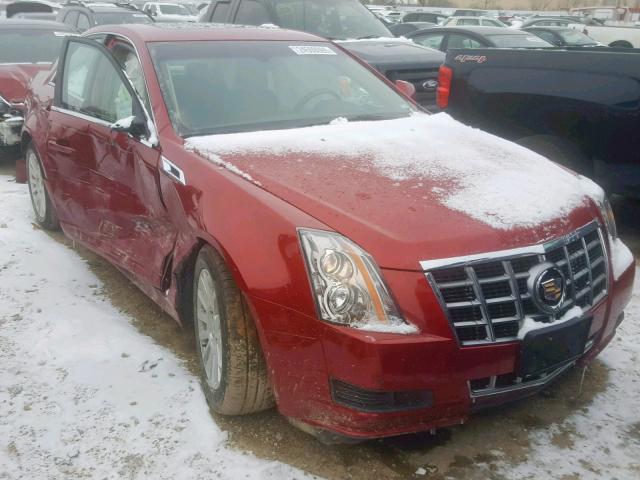 1G6DG5E50C0119690 - 2012 CADILLAC CTS LUXURY RED photo 1