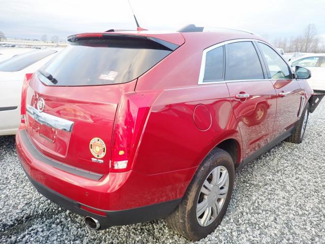 3GYFNCE39DS517676 - 2013 CADILLAC SRX LUXURY RED photo 4