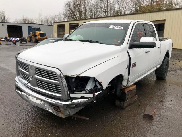 3D7UT2CL6BG514255 - 2011 DODGE RAM 2500 WHITE photo 2