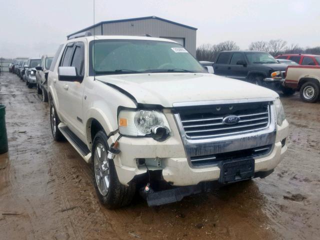 1FMEU65807UA43098 - 2007 FORD EXPLORER L WHITE photo 1