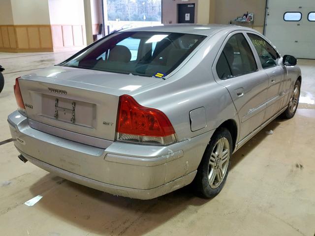 YV1RS592172602319 - 2007 VOLVO S60 2.5T BLUE photo 4