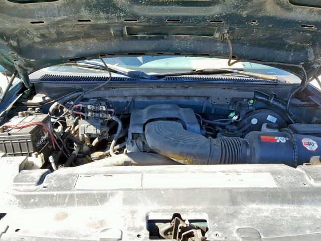 1FTDX18W1VNB37969 - 1997 FORD F150 TURQUOISE photo 7