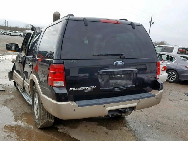 1FMPU17576LA70771 - 2006 FORD EXPEDITION BLACK photo 3