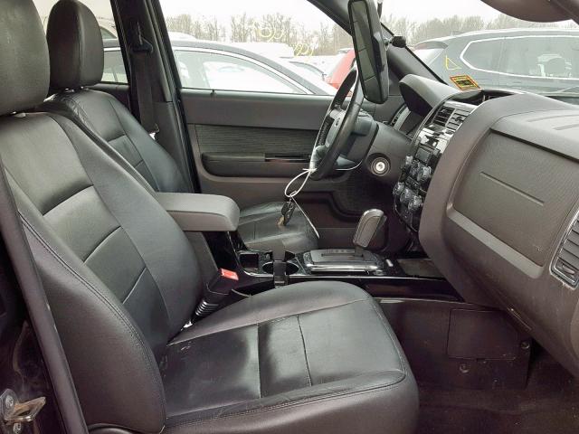 1FMCU94G39KA15165 - 2009 FORD ESCAPE LIM BLACK photo 5