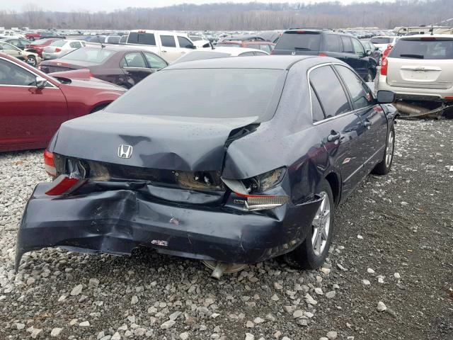 1HGCM66583A008693 - 2003 HONDA ACCORD BLUE photo 4