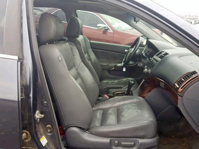 1HGCM66583A008693 - 2003 HONDA ACCORD BLUE photo 5