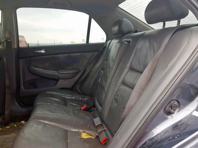 1HGCM66583A008693 - 2003 HONDA ACCORD BLUE photo 6