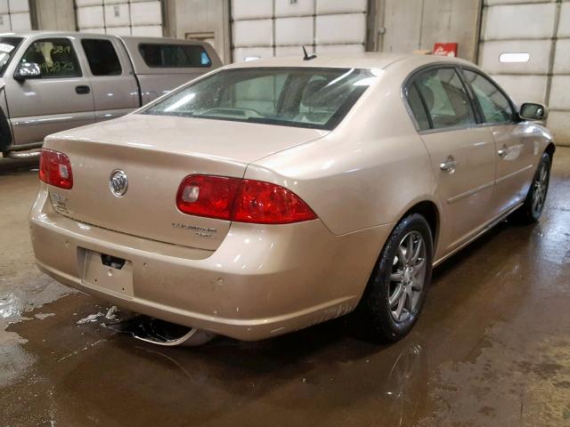 1G4HD57286U125594 - 2006 BUICK LUCERNE CX TAN photo 4