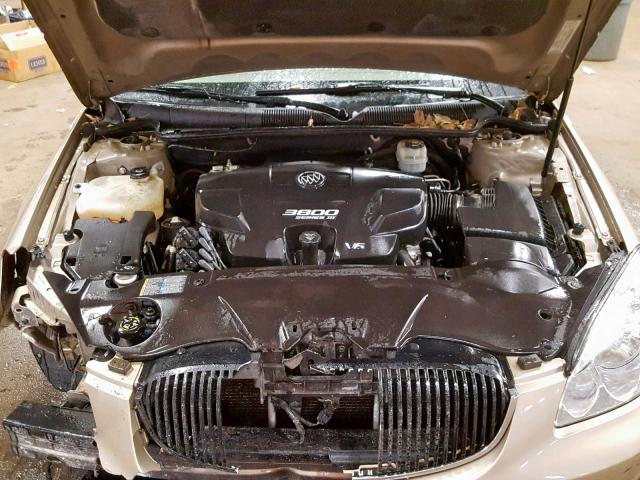 1G4HD57286U125594 - 2006 BUICK LUCERNE CX TAN photo 7