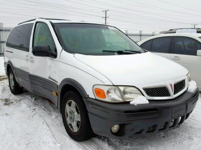 1GMDX03E11D132842 - 2001 PONTIAC MONTANA WHITE photo 1