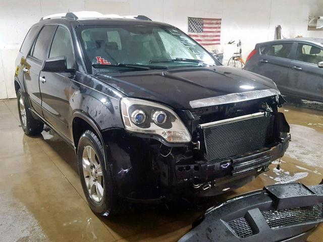 1GKLRKED5AJ236265 - 2010 GMC ACADIA SL BLACK photo 1