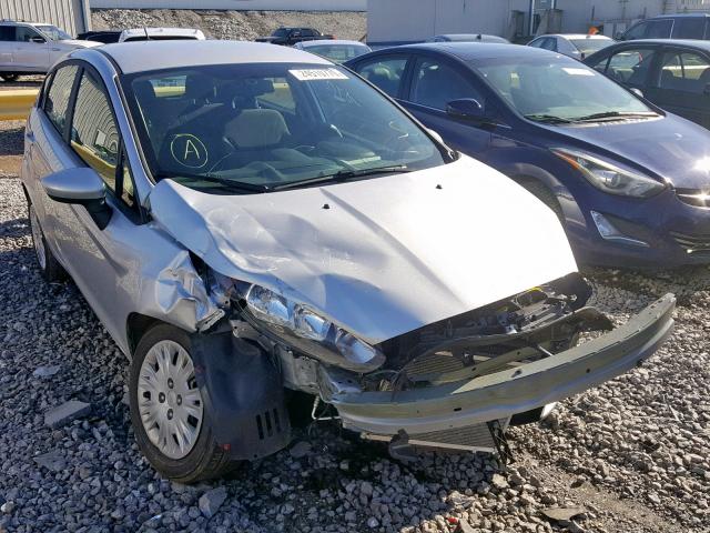 3FADP4TJXJM138268 - 2018 FORD FIESTA S SILVER photo 1