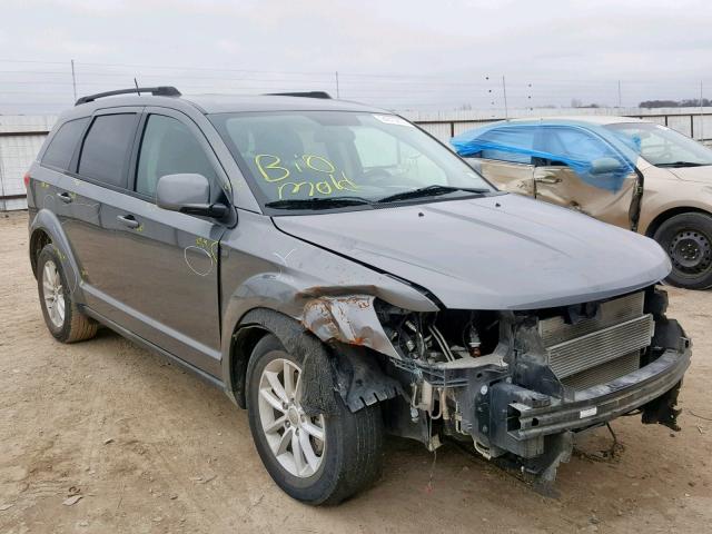 3C4PDCBB5DT564075 - 2013 DODGE JOURNEY SX GRAY photo 1