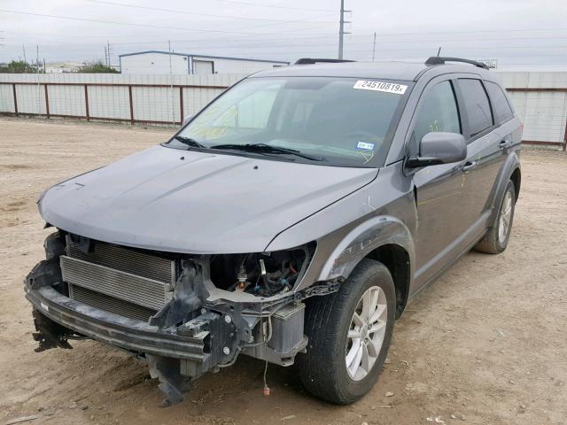 3C4PDCBB5DT564075 - 2013 DODGE JOURNEY SX GRAY photo 2
