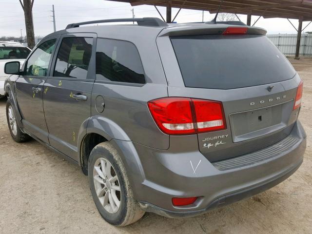 3C4PDCBB5DT564075 - 2013 DODGE JOURNEY SX GRAY photo 3