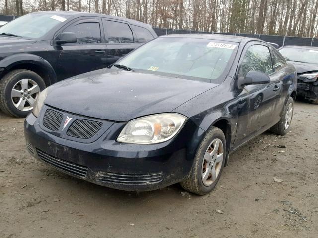 1G2AS18H397112816 - 2009 PONTIAC G5 BLACK photo 2