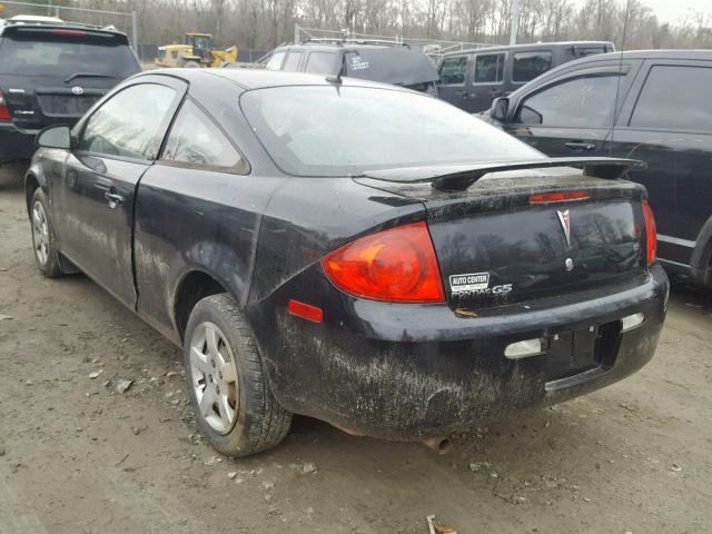 1G2AS18H397112816 - 2009 PONTIAC G5 BLACK photo 3