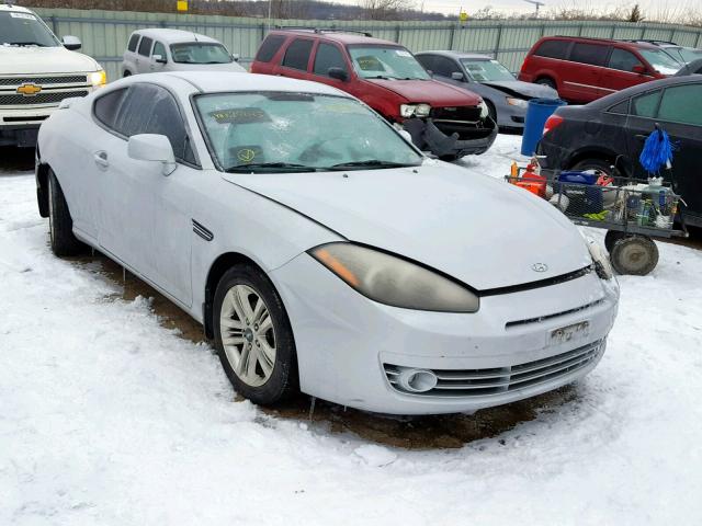 KMHHM66DX7U259615 - 2007 HYUNDAI TIBURON GS SILVER photo 1