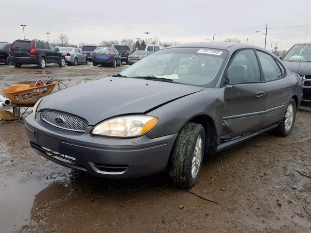 1FAFP56U45A294118 - 2005 FORD TAURUS SEL BLUE photo 2