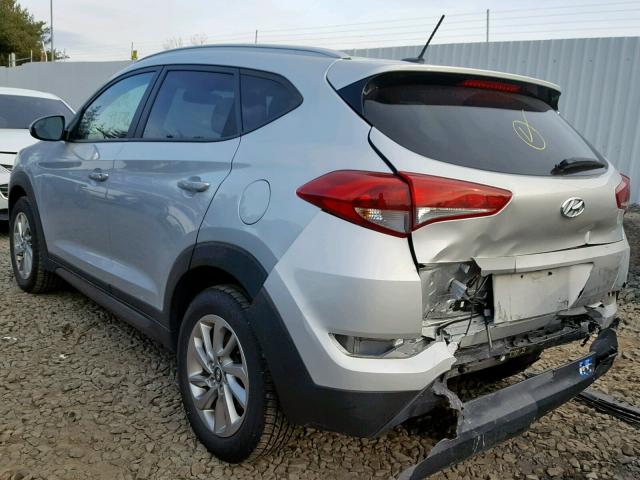 KM8J3CA47GU127387 - 2016 HYUNDAI TUCSON LIM SILVER photo 3