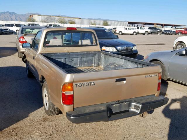 5TENL42N01Z812915 - 2001 TOYOTA TACOMA GOLD photo 3