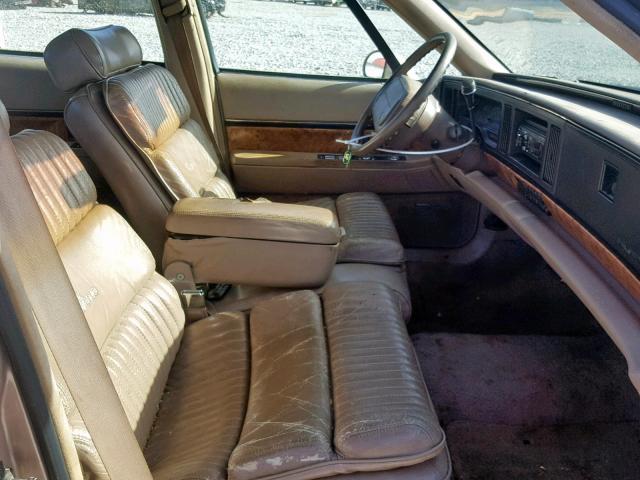 1G4CW53L8M1677761 - 1991 BUICK PARK AVENU BEIGE photo 5