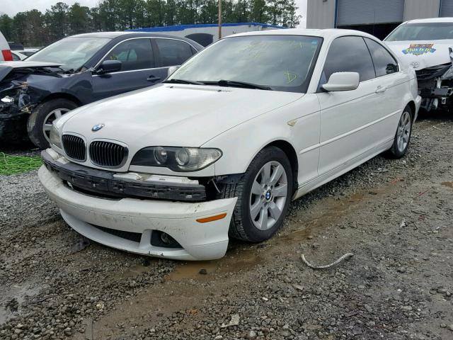 WBABD33445PL06305 - 2005 BMW 325 CI WHITE photo 2