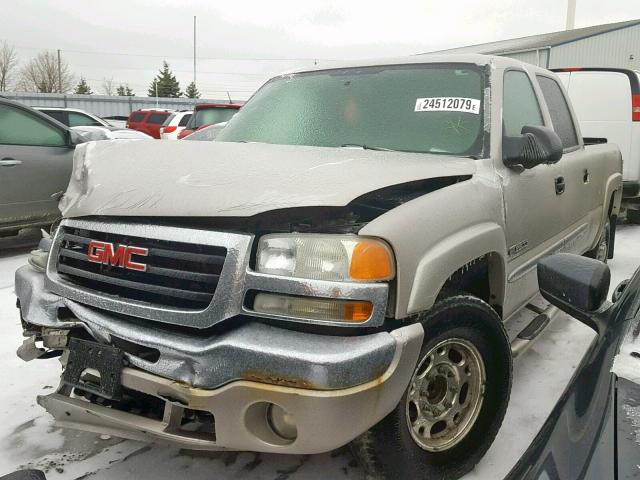 1GTGC23UX4F243544 - 2004 GMC SIERRA C25 BEIGE photo 2