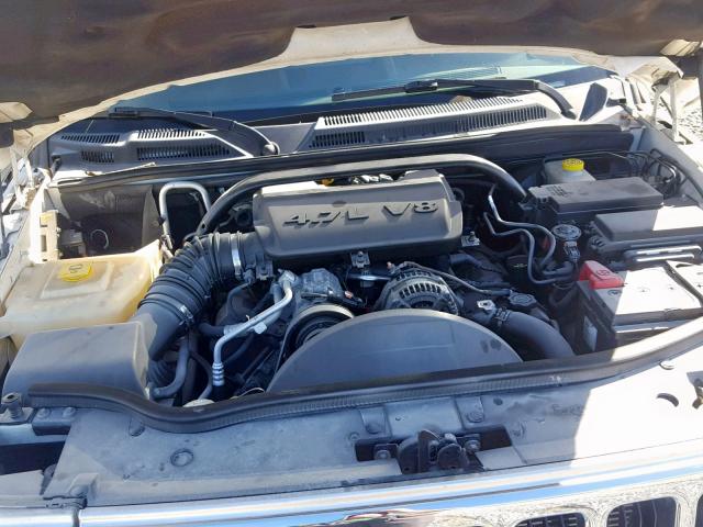 1J8HH48N08C153385 - 2008 JEEP COMMANDER WHITE photo 7