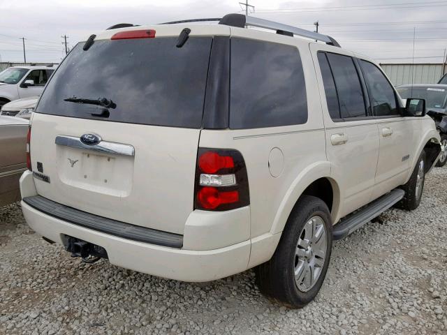 1FMEU65E98UB00051 - 2008 FORD EXPLORER L WHITE photo 4