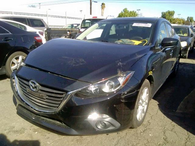 3MZBM1V73FM133654 - 2015 MAZDA 3 TOURING BLACK photo 2