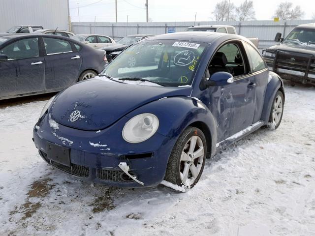 3VWSW31C56M418624 - 2006 VOLKSWAGEN NEW BEETLE Mavi foto 2