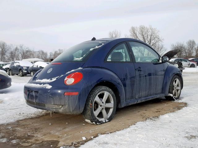 3VWSW31C56M418624 - 2006 VOLKSWAGEN NEW BEETLE Mavi foto 4