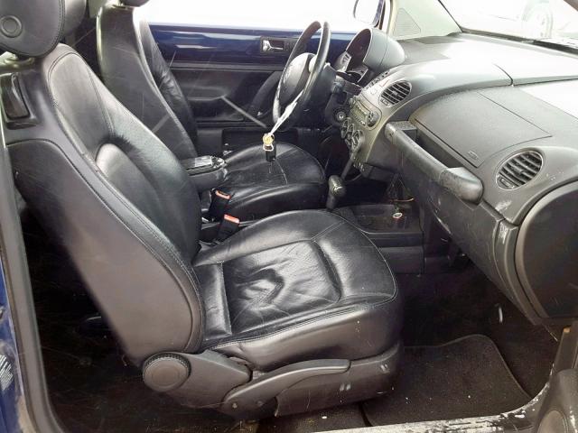 3VWSW31C56M418624 - 2006 VOLKSWAGEN NEW BEETLE Mavi foto 5