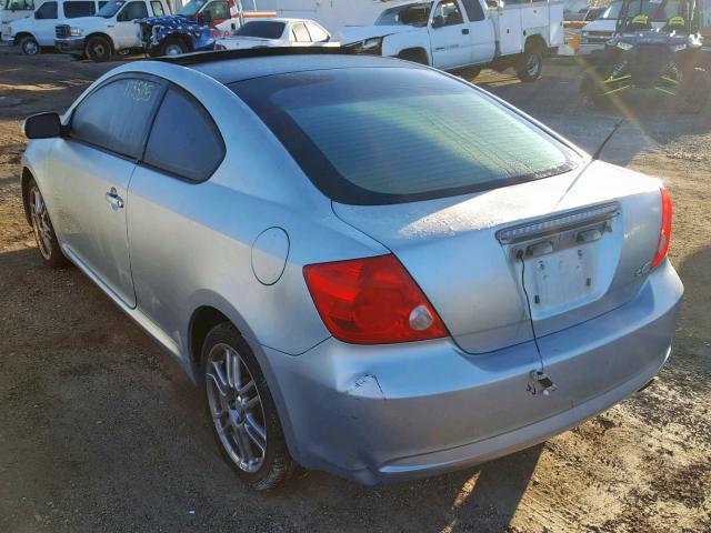 JTKDE167160087423 - 2006 TOYOTA SCION TC ლურჯი ფოტო 3