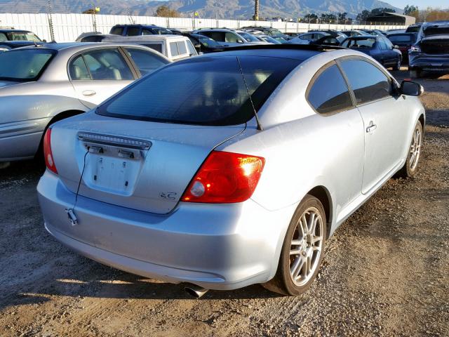 JTKDE167160087423 - 2006 TOYOTA SCION TC ლურჯი ფოტო 4