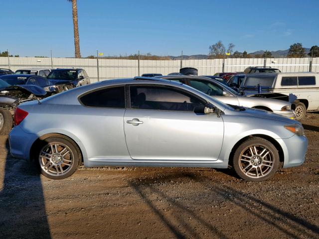 JTKDE167160087423 - 2006 TOYOTA SCION TC ლურჯი ფოტო 9