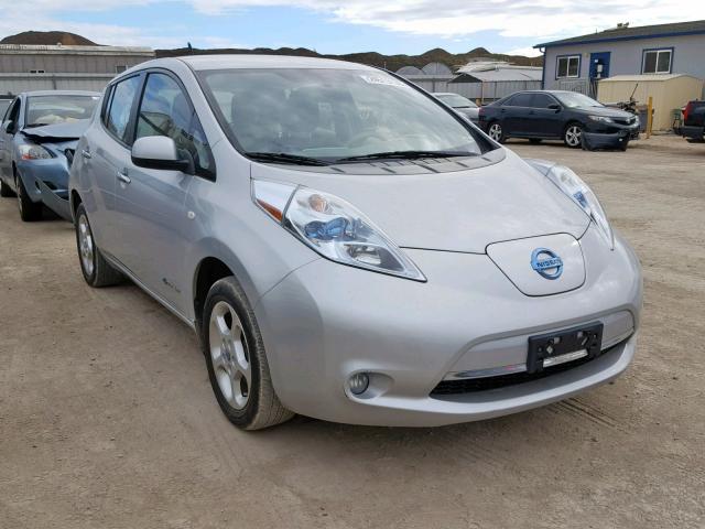 JN1AZ0CP4BT004060 - 2011 NISSAN LEAF SV SILVER photo 1