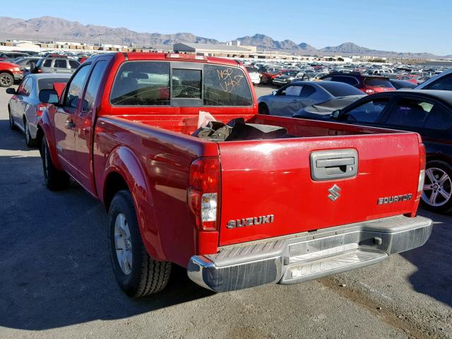 5Z62D0CT4BC424058 - 2011 SUZUKI EQUATOR BA RED photo 3