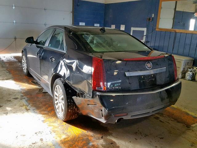 1G6DG5EY3B0107493 - 2011 CADILLAC CTS LUXURY BLACK photo 3