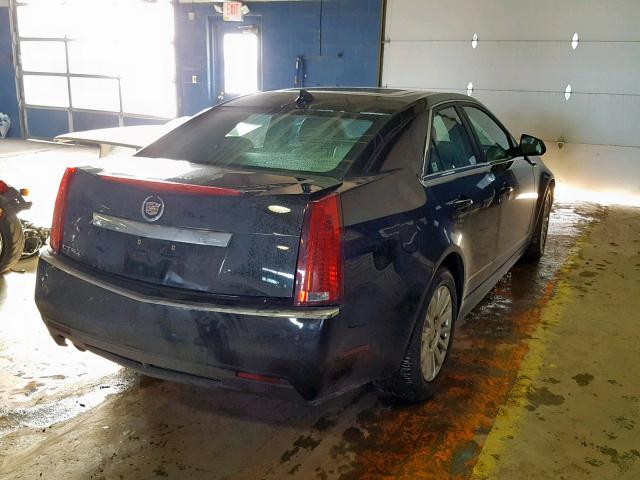 1G6DG5EY3B0107493 - 2011 CADILLAC CTS LUXURY BLACK photo 4