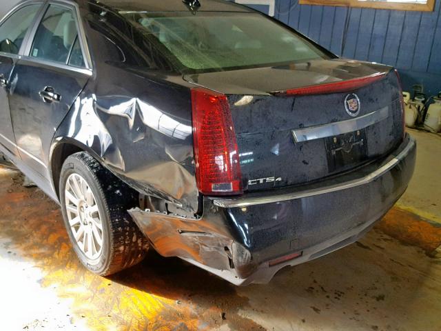 1G6DG5EY3B0107493 - 2011 CADILLAC CTS LUXURY BLACK photo 9