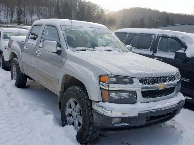 1GCHTDFP8C8113268 - 2012 CHEVROLET COLORADO L SILVER photo 1