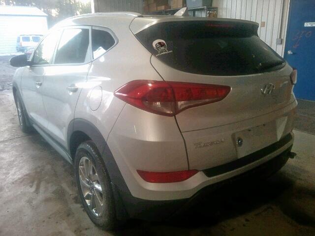 KM8J3CA47HU531016 - 2017 HYUNDAI TUCSON LIM SILVER photo 3