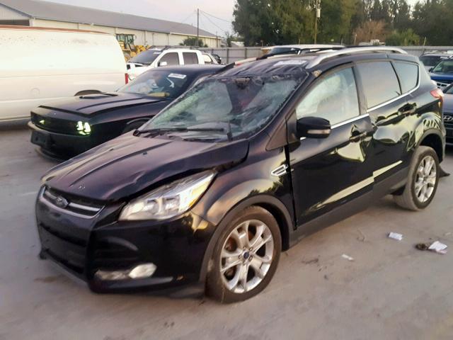 1FMCU0J91GUA92054 - 2016 FORD ESCAPE TIT BLACK photo 2