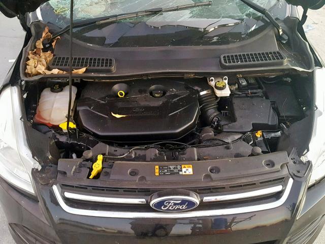 1FMCU0J91GUA92054 - 2016 FORD ESCAPE TIT BLACK photo 7