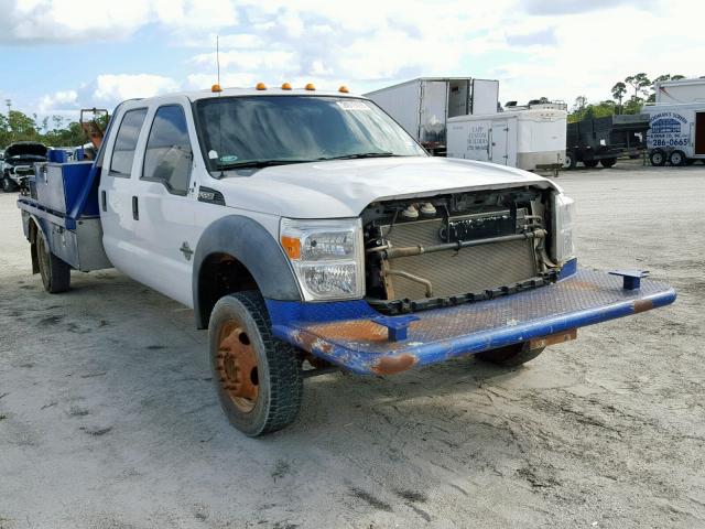 1FD0W5HT7BEC64733 - 2011 FORD F550 SUPER WHITE photo 1